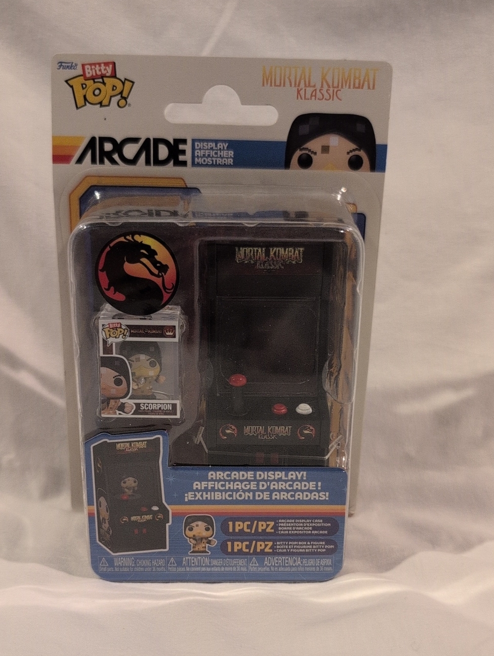 Funko Bitty Pop Mortal Kombat Classic NWT